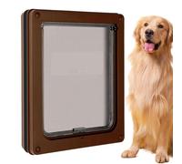 Pet Entrance And Exit, Versatile Home Use, 43x35.5x4cm (16.93x13.98x1.57 Inches) Kitten Door Flap, Puppy Door With Mounting Kit, Easy Installation, For Apartment Window Balcony