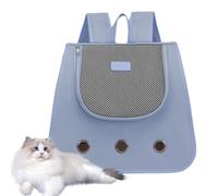 Pet Excursion Backpack, Cat Backpack for Carrying Cats - Cat Backpack Carrier | Portable, Adjustable, Fully Ventilated Mesh Backpack for Hiking, Travel, Walking, Cycling