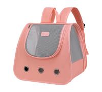 Pet Excursion Backpack, Cat Backpack for Carrying Cats, Pet Carrier Backpack - Fully Ventilated Adjustable Portable Mesh Backpack for Cats and Puppies for Hiking, Travel, Walking