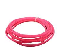 PET Expandable Braided Sleeving PET Braid Sleeving 2M Multicolor 2-40mm(Fluorescent-Pink,25mm)
