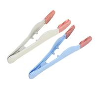 Pet Eye Cleaning Brush: 2 Piece Tear Stain Comb, Ergonomic Cat Grooming Tool, Comfortable Eye Care Accessory, Soft Cleaning Aid