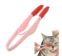 Pet Eye Cleaning Comb - Soft Silicone Booger Remover Brush, Ergonomic Grip Grooming Stick, Multipurpose Detail Tool | Calm Comfort Care Solution For Kittens Dogs Animals Apartment Spa Sessi