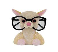 Pet Eyeglass Holder, Wooden Pet Glasses Holder Stand, Creative Handmade Animal Shape Glasses Stand Rack for Home Office Desk Decor Accessories (Alpaca)