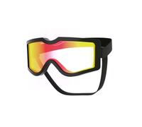 Pet Eyewear Wrap Lens Guard Polycarbonate Secure Strap Outdoor Glasses for Rides Open Paths Airborne Grit Moments Canine Eyewear Pet Eye Cover Dog Glasses Puppy Outing Accessory Riding Head