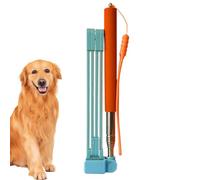 Pet Feces Scoop - Dog Poop Cleaner with Extendable Handle | Extendable Foldable Cleaning Kit with Waste Bags, Relief Remover For All Dog Breeds And Grass Maintenance