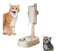 Pet Feed Watering Bowls - Easy Design, No Drip Feeding Bowl | Spill-resistant Water Container, Automatic Pet Feeding Station