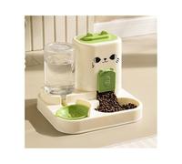 Pet Feede Pet Feeders, Cat Bowls, Food Utensils, Dog, Basins, Universal Water Dispensers, Supplies for Pet Sitter(Green)