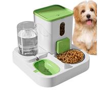Pet Feeder and Water Dispenser Set, Automatic Cat Food, Water Dispenser Set, Large Capacity Cat Food Feeders, Convenient Pet Food Water Dispenser, Easy To Use, Portable for Feeding Your Pet