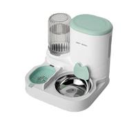 Pet Feeder and Water Dispenser Set | Large Capacity Food and Water Station | Convenient Automatic Feeding Kit for All Pets | Compact Feeding and Water Station for Pets at Home or Vet Clinics Use