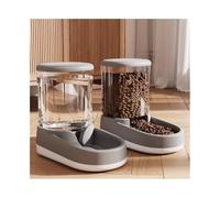 Pet Feeder Dog Water Dispenser, Cat Automatic Feeder, and Drinking Flowing, Pet Supplies Automatic(Gris)