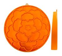 Pet Feeder, Double Sided Feeding Plate for Dogs, Silicone Design with Suction Cups, Feeding Bowl for, Cats, Puppies, Kittens, Small Pets, Travel, Home and Outdoor Use 7.87x7.48x1.18 Inches