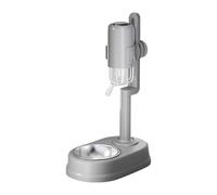 pet feeder, Vertical Automatic Feeder, Cat Drinking Fountain for Dogs Without Drip Dispenser | Versatile Hanging(Grey)