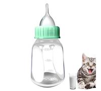 Pet Feeding Bottle for Kitten Feeding, 120ml with Replaceable Silicone Pacifier and Transparent Scale, Bottle for Kittens, Puppies, Rabbits, Small Years