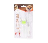 Pet Feeding Bottle, Soft Silicone Nipple Bionic Pacifier with Precise Scale 60ml 150ml, Nipples Leak-Proof Sealed Design,for Newborn Puppy Kitten Water Milk Feeding Green 60ML