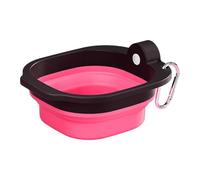 Pet Feeding Bowl for Dog Cats Safe Folding Travel Bowl for Park Beach and Walking Easy to Carry Feeding Tool Outdoor Foldable Dog