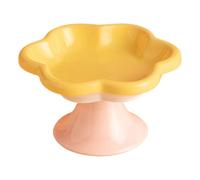 Pet Feeding Dish, Food Bowl, 5.91x3.39 inches, Non Slip Ceramic Comfortable, Elevated Pet Bowl, Easy to Clean, Ensures a Hygienic Healthier Eating Habits for Cats and Small Dogs