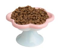 Pet Feeding Dish, Food Bowl, 5.91x3.39 inches, Non Slip Ceramic Comfortable, Elevated Pet Bowl, Easy to Clean, Ensures a Hygienic Healthier Eating Habits for Cats and Small Dogs