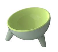Pet Feeding Dispenser Dish Tilted Elevated Bowl Protect Your Spine
