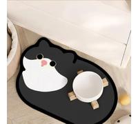 Pet Feeding Mat Absorbent Cat Bowl Mat Soft Diatomite Floor Protector (COLOR 5,40 * 60cm)