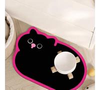Pet Feeding Mat Absorbent Cat Bowl Mat Soft Diatomite Floor Protector (COLOR 7,60 * 90cm)