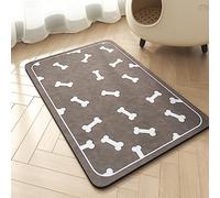 Pet Feeding Mat-Absorbent Dog Mat for Food and Water Bowl-No Stains Easy Clean Dog Food Mat-Quick Dry Dog Water Dispenser Mat-Puppy Supplies Dog Stuff-Dog Accessories Dog Water Bowl Mat