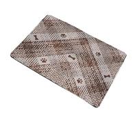 Pet Feeding Mat, Cat Food Mat, Non-Slip Quick Dry Waterproof Reusable Dog Water Dispenser Pad for Home, 15.75 x 23.62 x 1.18 inches, 480 g, Diatomaceous Earth Material