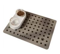 Pet Feeding Mat for Dogs & Cats, Dog Bowl Mat Non-Slip, Anti-Leakage Absorbent Pet Food Mat, Prevent Spills Easy to Clean Pet Placemat for Home, Kennels & Veterinary Use (Style 1,50x70 cm)