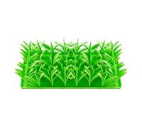 Pet Feeding Mat Silicone Grass for Dogs Slow Pets Easy to Clean Environmentally Friendly Interactive Toy Treat Green