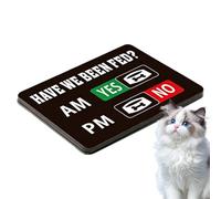 Pet Feeding Record - Puppy Meal Schedule Table,Dog Fed Signal Tracker,for Eating And Prevent Overfeeding In Family Kitchen Apartment