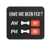 Pet Feeding Reminder Prevent Overfeeding AM/PM Chart