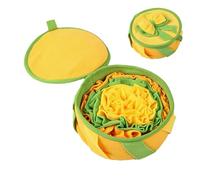 Pet feeding station, Dog Foraging Mat - Interactive Sniff Feeder, Puzzle Dispenser | Mental Stimulation Activity Sniffing Tool