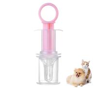 Pet Feeding Syringe - 5.1 Inch Pet Medicine Syringe | PP Silicone Feeding Tool - Easy Clean Two-Way Dosage Control for Puppies Kittens Small Animals Safe Feedings