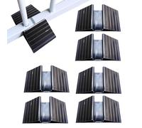 Pet Fence Holder | 6 Pieces - Heavy Duty Triangle Support Brackets for Dog Gates and Playpens | Child Safety Gate Stopper | for Indoor and Outdoor Use in Kitchen Garden ánd Yard