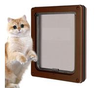 Pet Flap, Inner Door, Cat Flap, Dog Gate with Flap, Pet Accessories Gate with Mounting Kit for Indoor, Outdoor, Home, Living Room, Wall, Bedroom, Apartment, Balcony, Puppy, Kitten