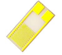 PET Flexible Interdigitated Electrodes - Capacitor Array Research Chip with Forked Electrode devise for Sensor use(2PC)