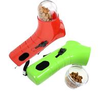 Pet Food Dispenser Launchers, Cat Treat Gun, Interactive Cat Treat Launcher Gun, Handheld Interactive Pet Snack Catapult (2pcsA)