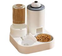 Pet Food Feeding Set | Detachable Wet And Dry Pet Dish With Bell | Pet Water And Food Bowl | Pet Feeding Station With Water Bottle | Portable Pet Feeder For Cats And Dogs Use At Home Or Vet Clinics