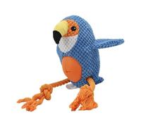 Pet Food Leaking Plush Toy, Dog Food Dispensing Toys, Parrot Shape No Stuffing Chew Toys, Dog Brain Teaser Toys