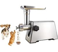 Pet Food Pellet Maker Machine, Electric Feed Extruder with Molds for Bird Cat Dog Rabbit Parrot, Homemade Pet Food Granulator