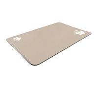 Pet Food Placemat - Soft Absorbent Diatomaceous Earth Mat, 12 x 20 Inch Non-Slip Water Dispenser Mat for Dogs | For Floors Waterproof Dog Bowl Accessories Pet Supplies Quick Drying