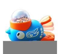 Pet Food Puzzle Feeder - Training Activity Toy, Portion Control Feeding System, Sturdy Non Slip Base, 13x11x14cm Portable Build, Reward Learning Game | Treat Dispensing Bowl for Dogs, Cats, Pets