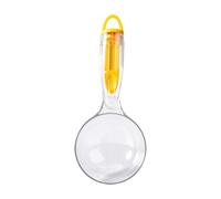 Pet Food Scoop Detachable Handle Measuring Cup - Animal Treat Portion Control Spoon, Sturdy Feeding Tool With Sealing Clip, Handy Food Holder For Cat Dog Meal Preparation | For Feeding Snack Mixing
