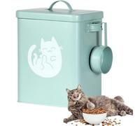 Pet Food Storage, 6l Animal Food Storage Containers, Airtight Moisture Resistant Easy Scoop for Puppy Cat Bunny Kitchen Pantry Garage Barn Stable Farm Home Rice