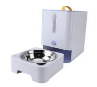 Pet Food Storage Box, 13 Lbs Dog Food Container, Collapsible Dog Food Storage Container with Airtight Lid, Cat Food Storage Container Dry Food for Pets, Rice, Cereal (Light Blue)
