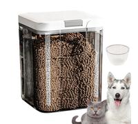 Pet Food Storage Container - 5L Airtight Cat Food Container | Sealed Dog Foodd Containerr | Pet Foodd Dispenser | Stackable Bucket For Dog Cat Animal Dry Feed, Freshness And Easy Storage