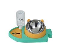 Pet Food Utensils Dog Feeding Multi-Color Drinking Bottle Three-in-one Bowl Feeding And Water Bowl