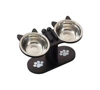 Pet Food Water Dispenser Adjustable Stand Elevated Feeder for Dry Treats Home Accessory Dog Water Bowl