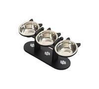 Pet Food Water Dispenser Adjustable Stand Elevated Feeder for Dry Treats Home Accessory Dog Water Bowl