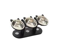 Pet Food Water Dispenser Adjustable Stand Elevated Feeder for Dry Treats Home Accessory Dry Food Pet Bowl