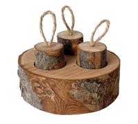 Pet Foraging Toys Food Feeder Hamster Interaction Wood Feeder Toy Small Animal Treats Dispenser Board